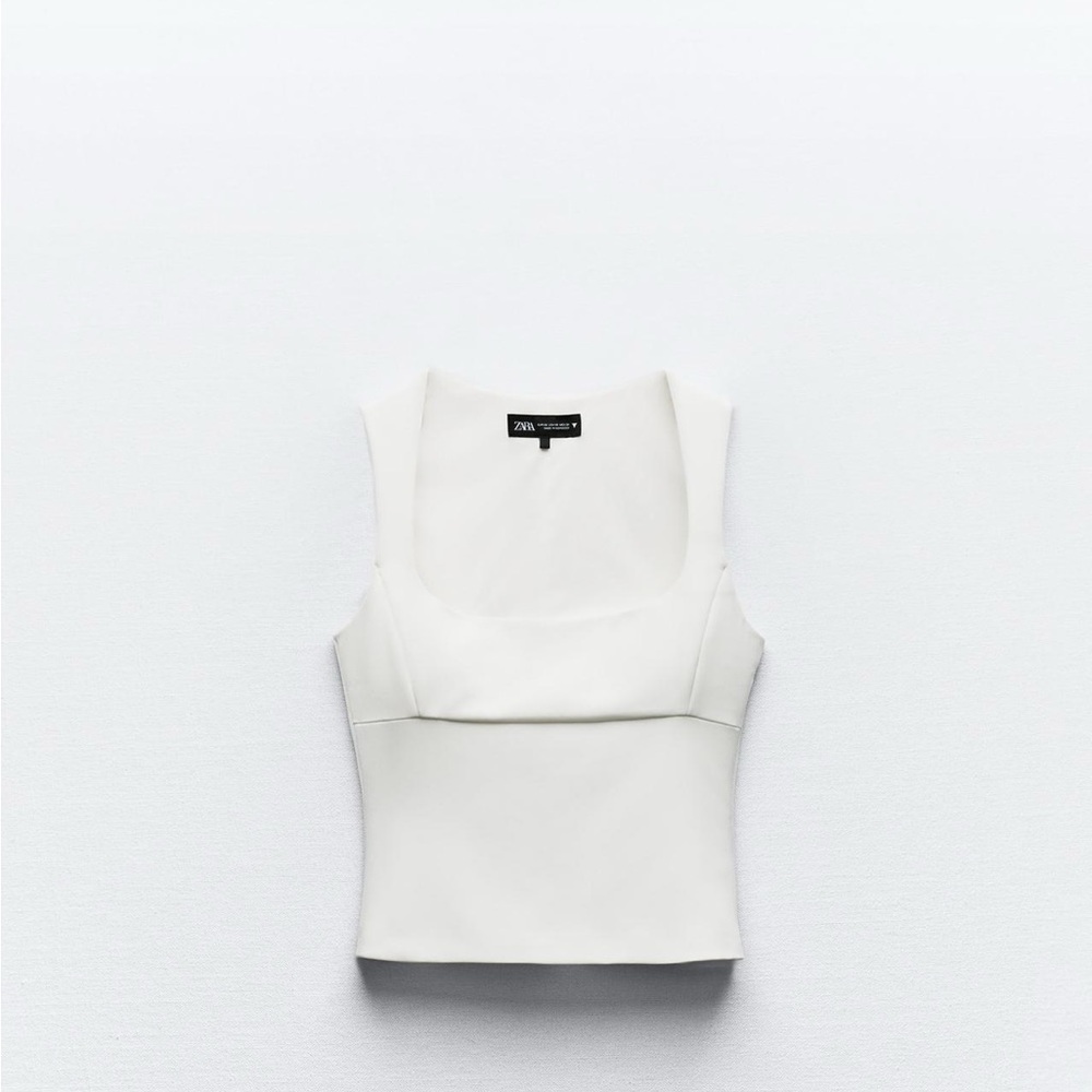 Zara Women's Cream Tank Top